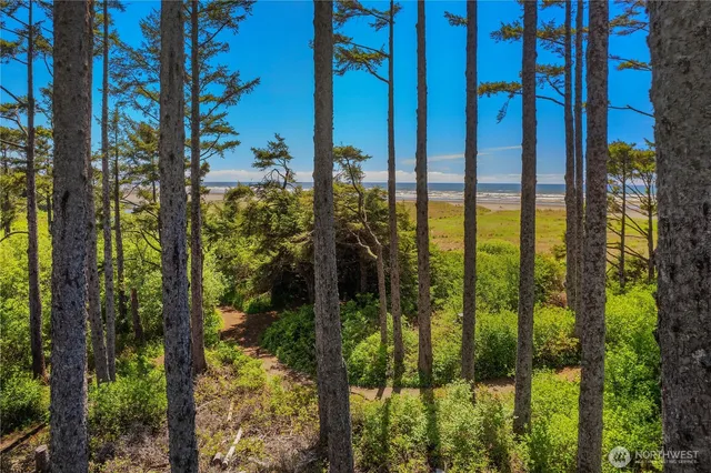 a view of swimming pool from a balcony