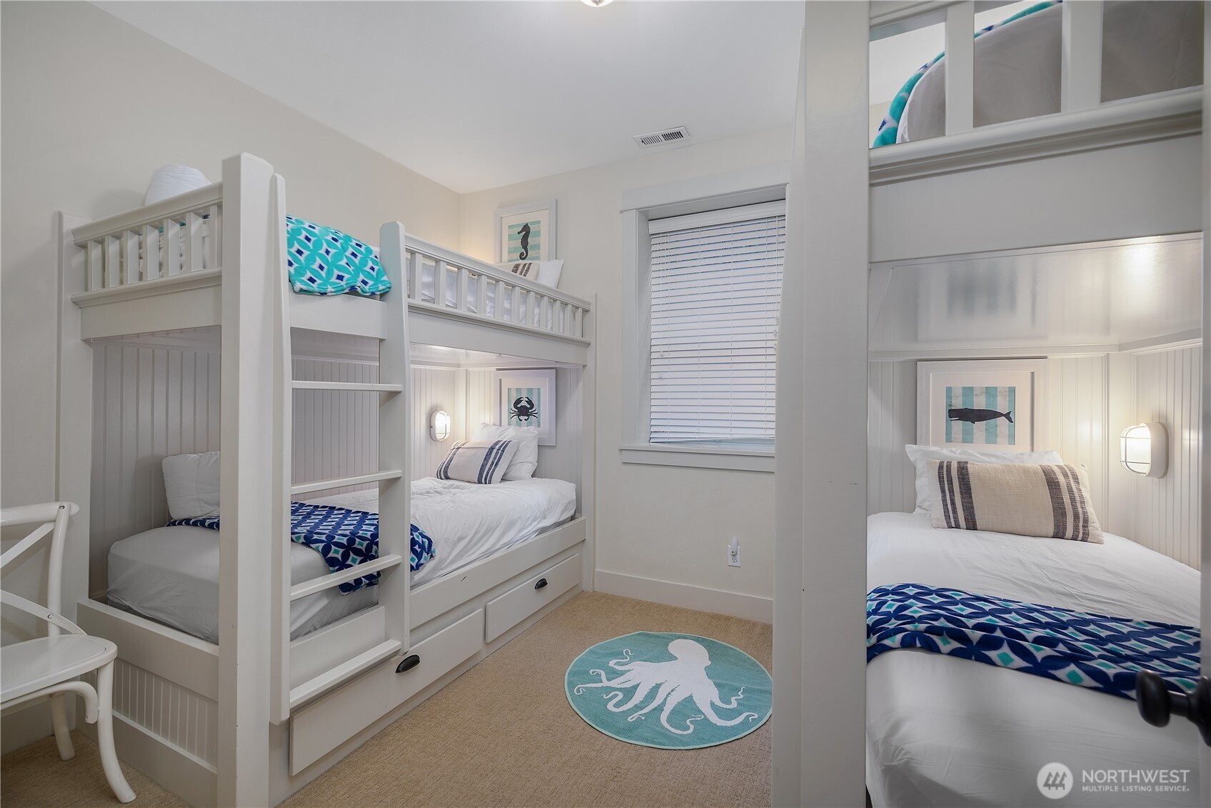 34 Seaside Lane Pacific Beach, WA 98571 - Photo 23 of 33 a bedroom with furniture and a window