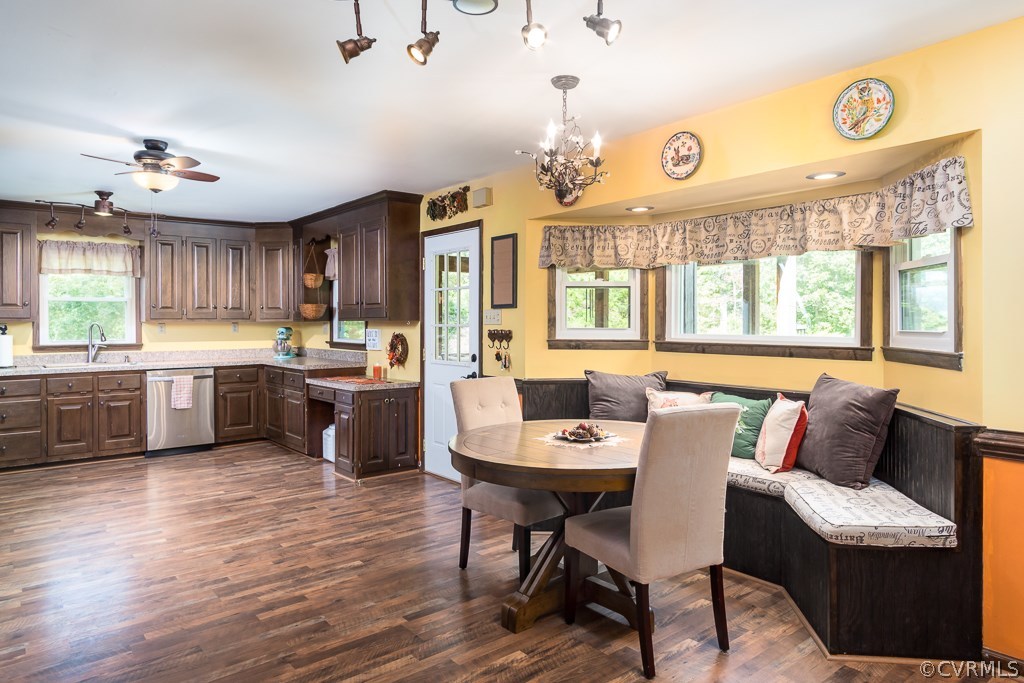 2521 Mountain View Road Powhatan, VA 23139 - Photo 10 of 29 Another view of the expansive kitchen. Plenty of s