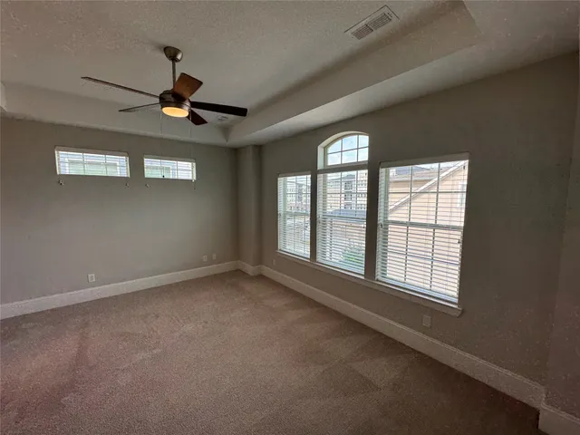 a small space with wooden floor