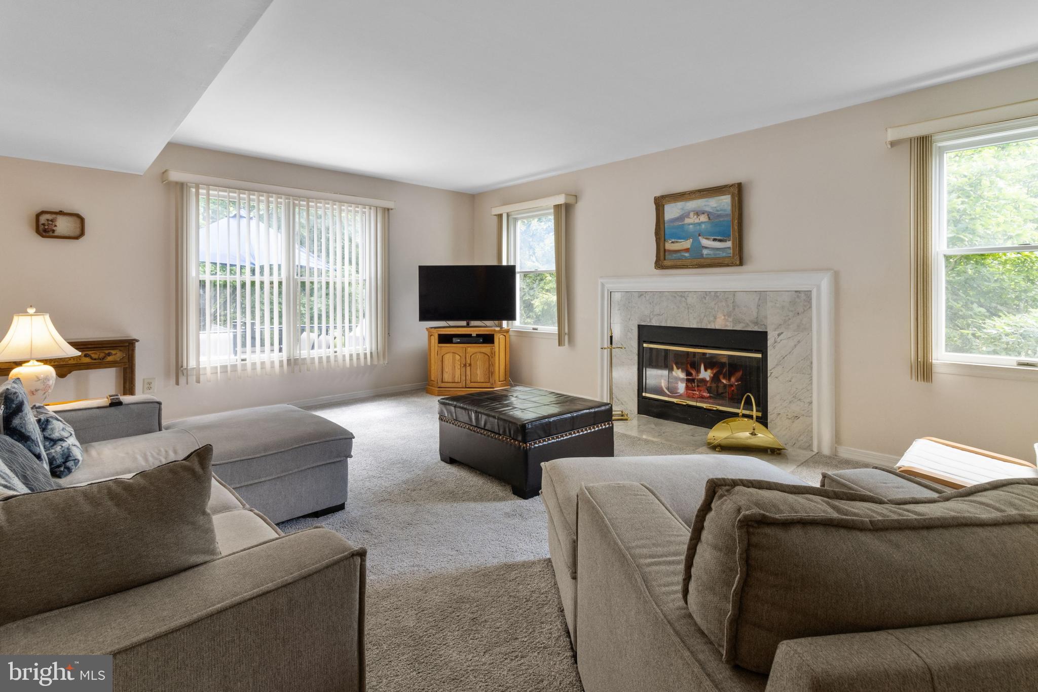 300 Windy Run Road Doylestown, PA 18901 - Photo 18 of 52 Family Room with fireplace