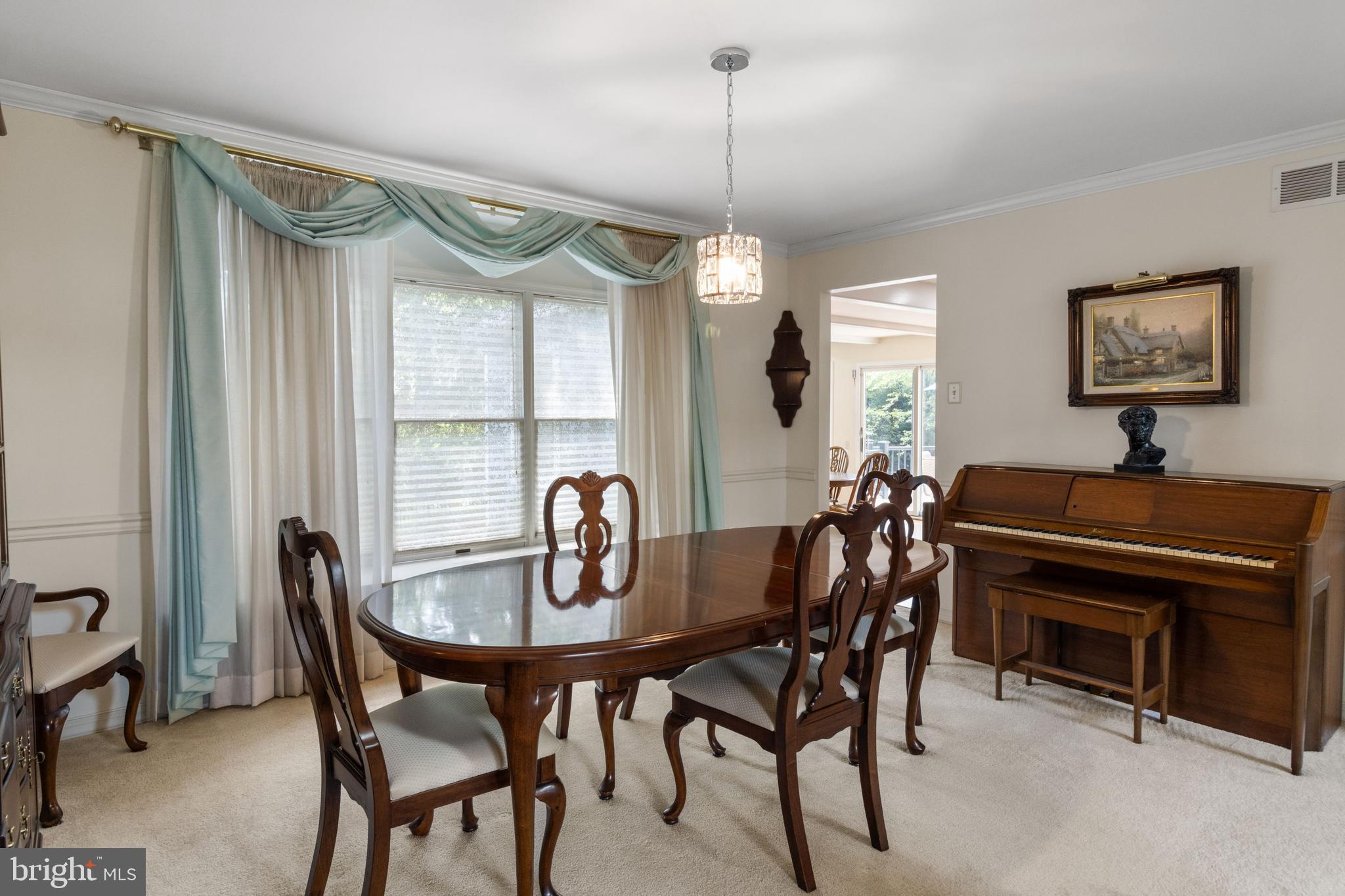 300 Windy Run Road Doylestown, PA 18901 - Photo 9 of 52 Dining Room with Bay Window