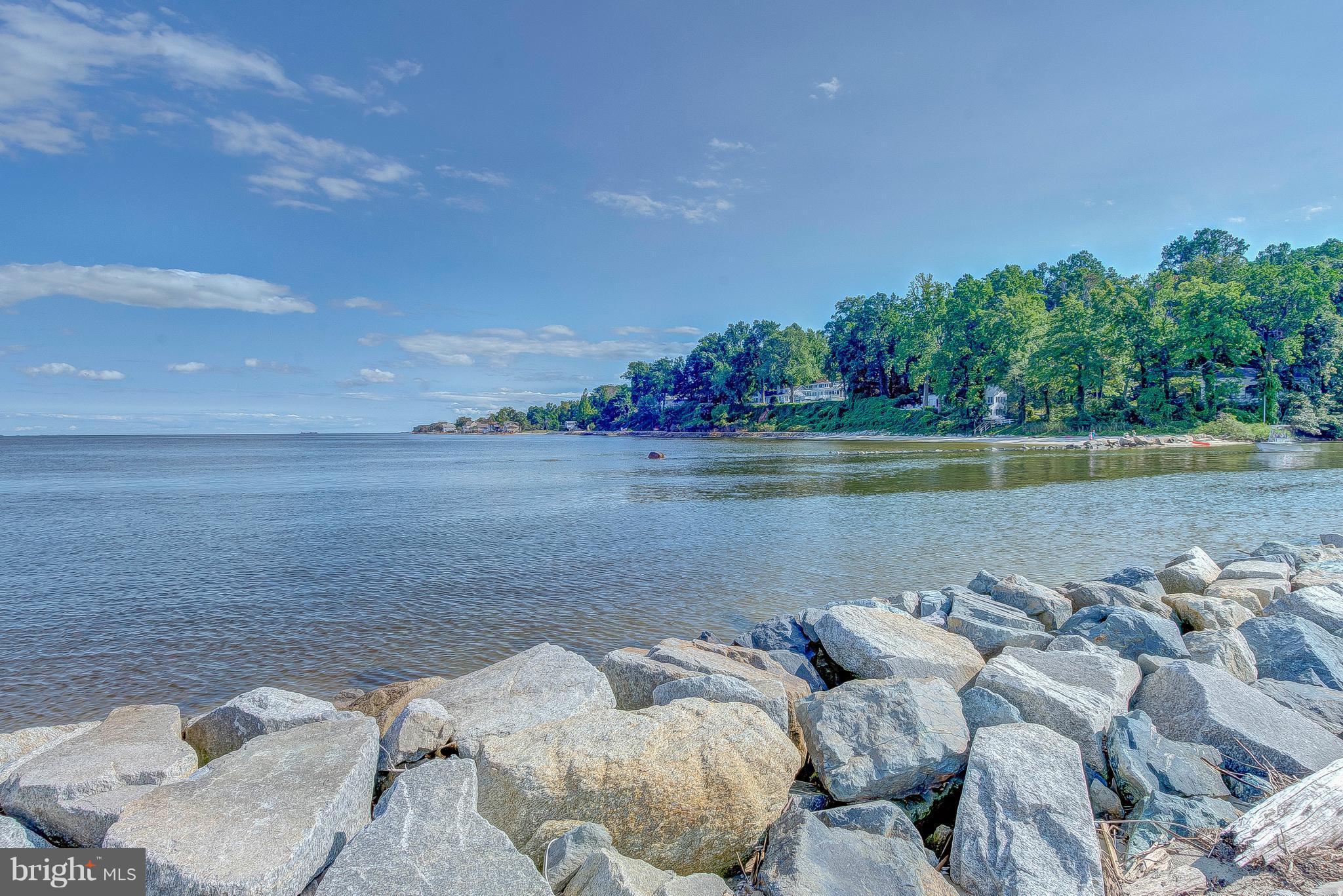 5871 Hickory Road St. Leonard, MD 20685 - Photo 22 of 29 a view of a lake from balcony with outdoor space