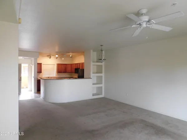 a view of empty room