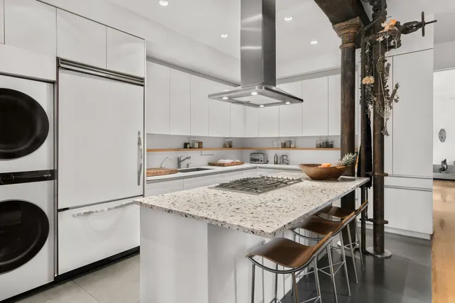 a view of a building with many windows