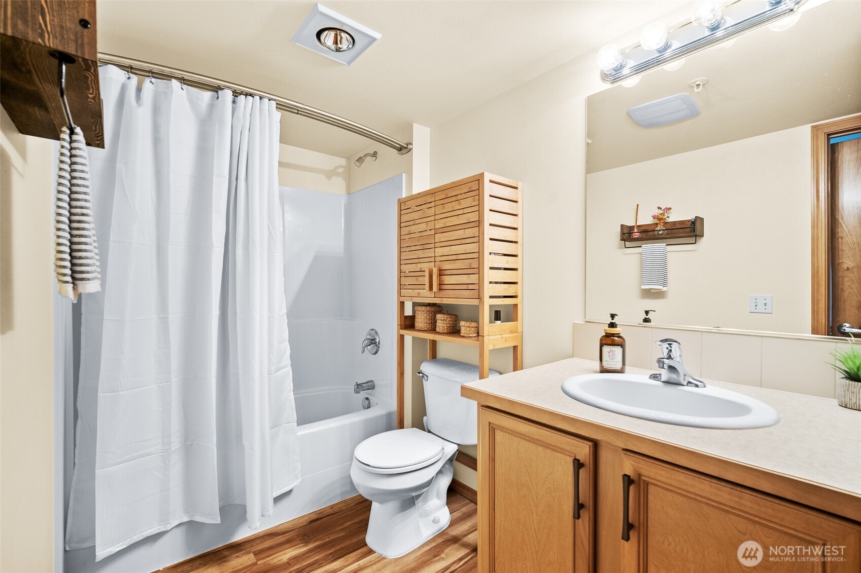 1011 Bancroft Street, Unit 204 Bellingham, WA 98225 - Photo 24 of 32 a bathroom with a sink a toilet and shower