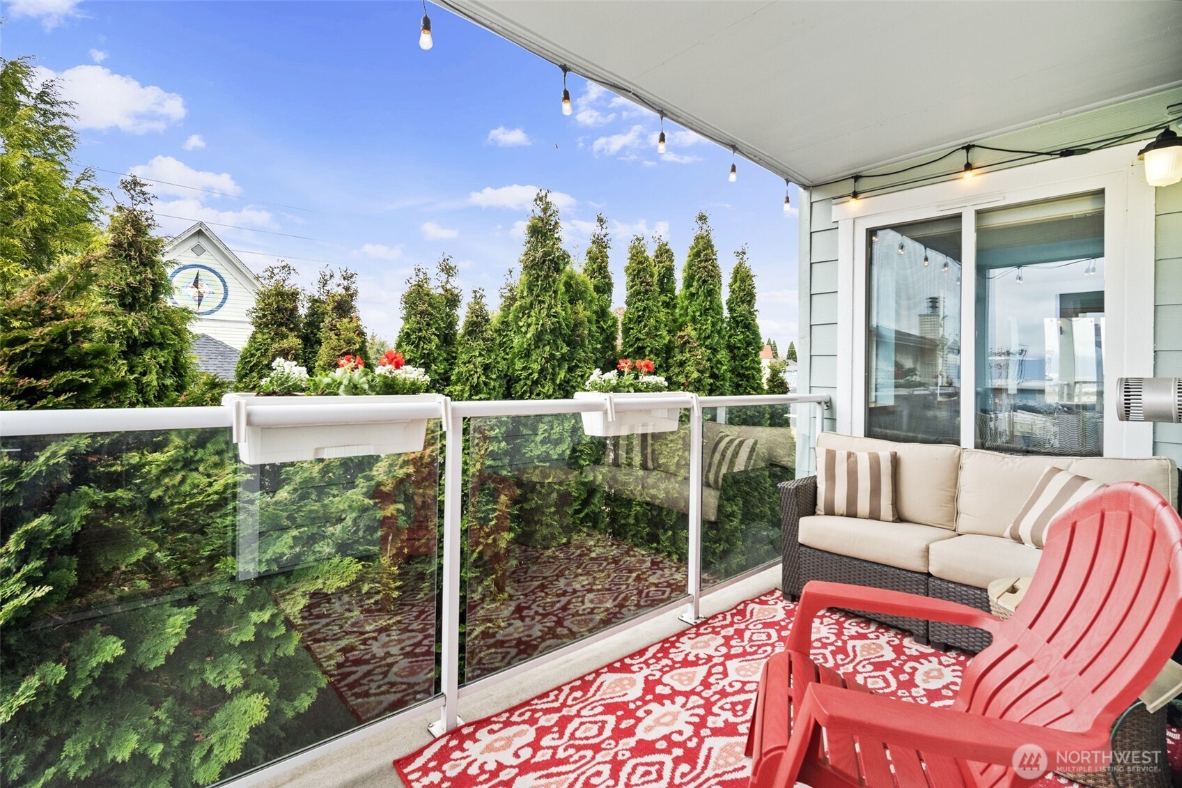 1011 Bancroft Street, Unit 204 Bellingham, WA 98225 - Photo 26 of 32 a view of a two chair in the balcony