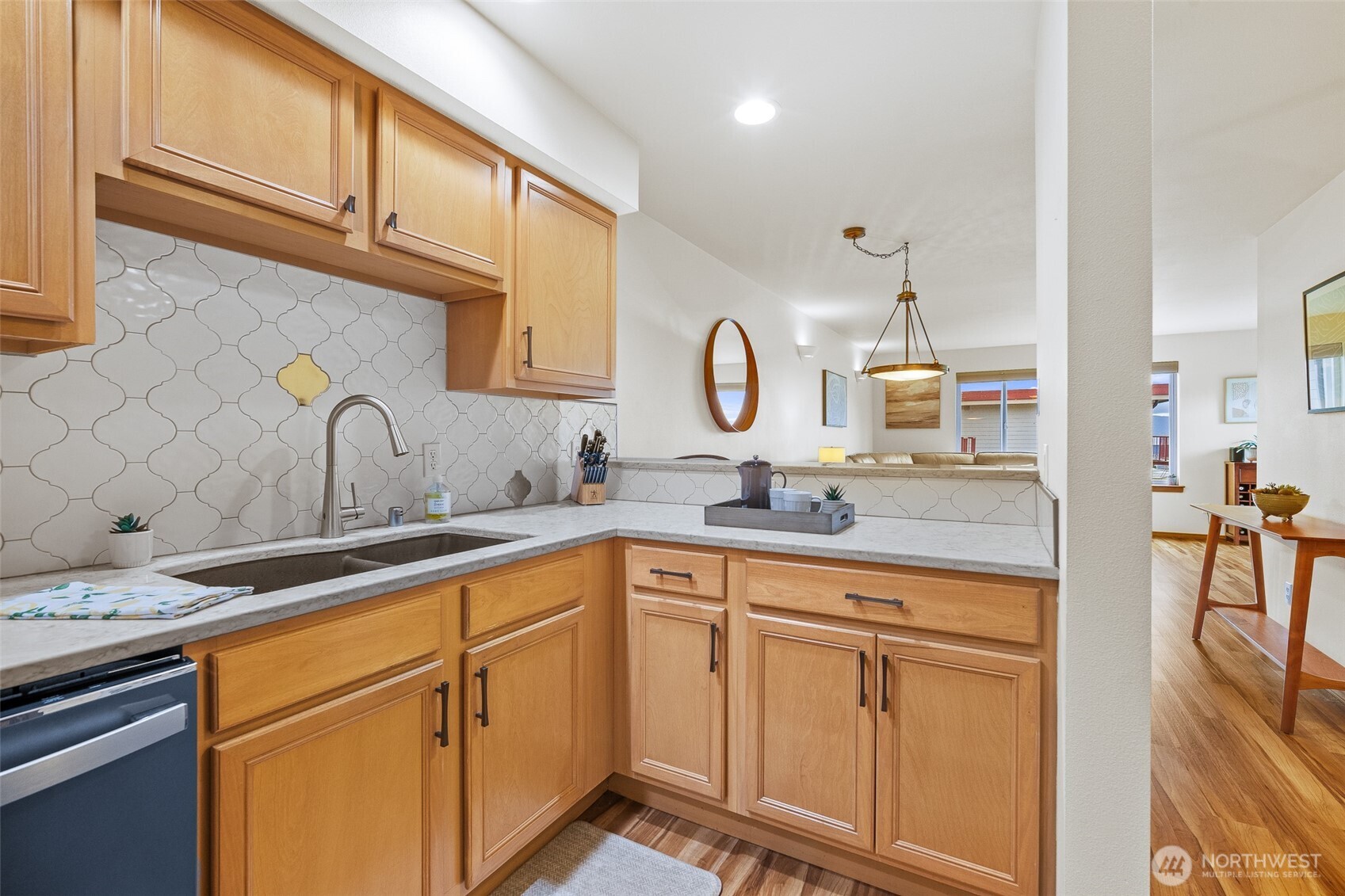 1011 Bancroft Street, Unit 204 Bellingham, WA 98225 - Photo 5 of 32 a kitchen with sink and cabinets