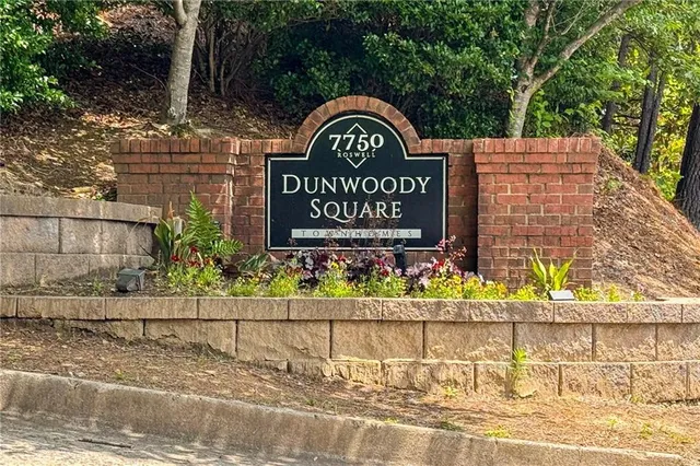 a sign on the side of a building