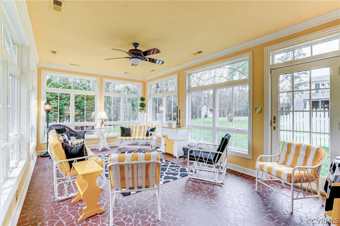 104 Tudor Road Colonial Heights, VA 23834 - Photo 26 of 50 a living room with furniture and floor to ceiling windows