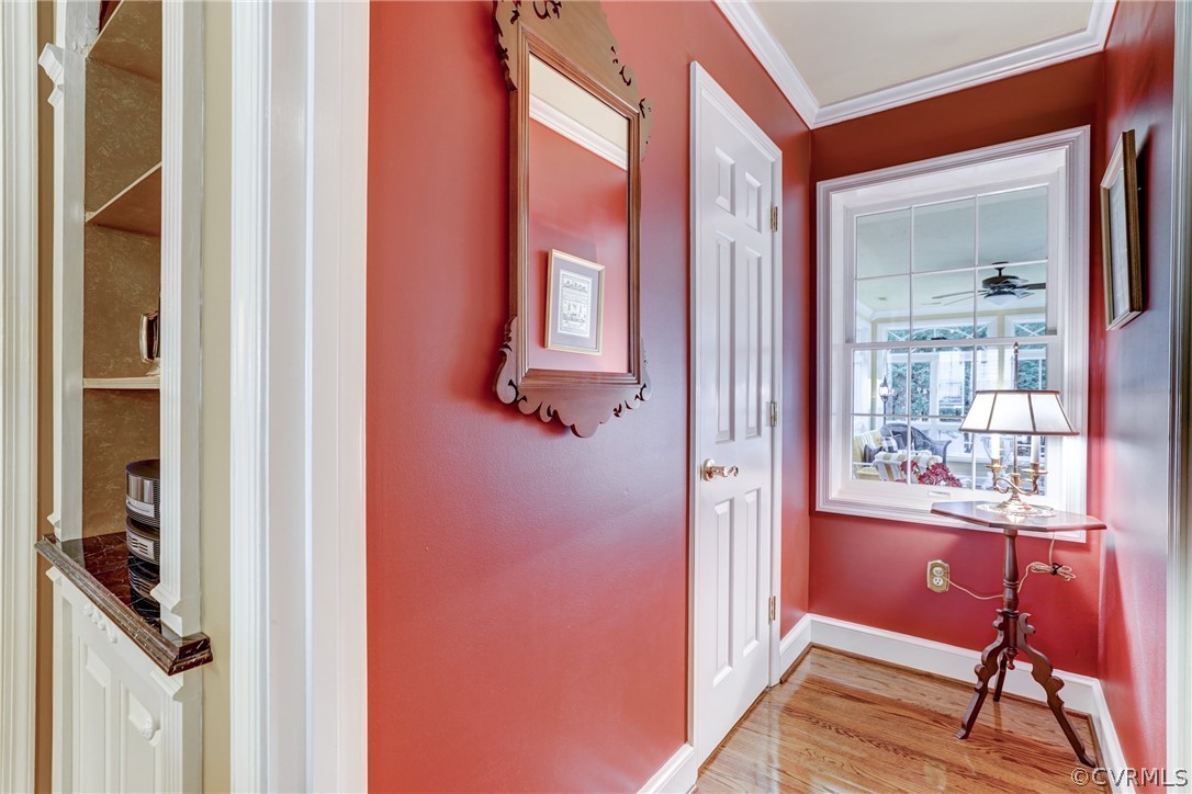 104 Tudor Road Colonial Heights, VA 23834 - Photo 29 of 50 a view of a hallway with a dining room