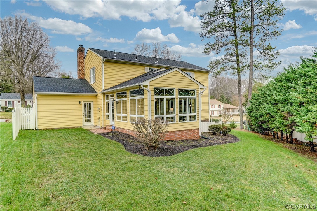 104 Tudor Road Colonial Heights, VA 23834 - Photo 49 of 50 a view of a house with a yard and sitting area