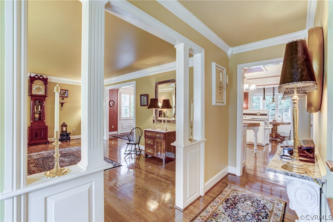 104 Tudor Road Colonial Heights, VA 23834 - Photo 10 of 50 a very nice looking living room with a wooden floor