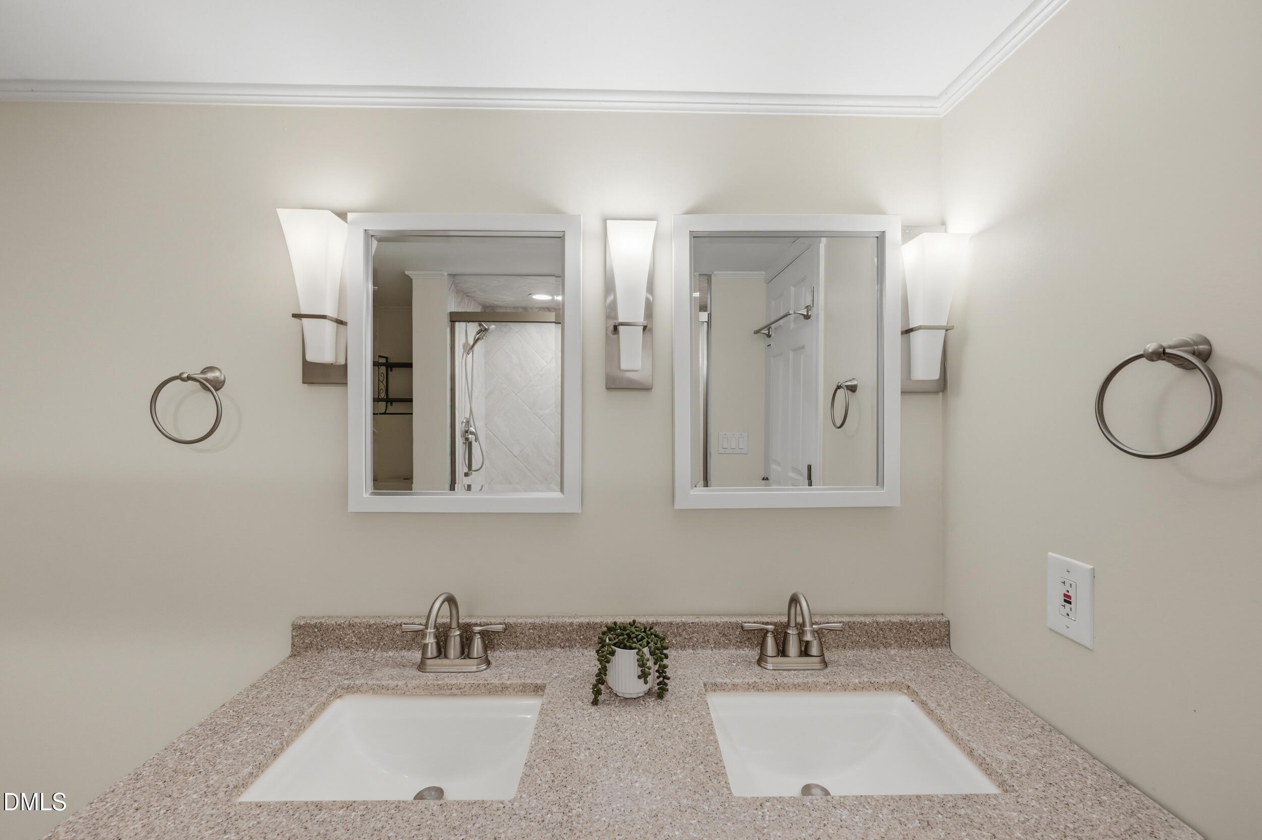 7811 Buckhorn Road Hillsborough, NC 27278 - Photo 30 of 47 a bathroom with a sink and a mirror