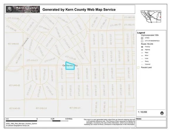 $11,400 | 0 Point Avenue, California City, CA 93505
