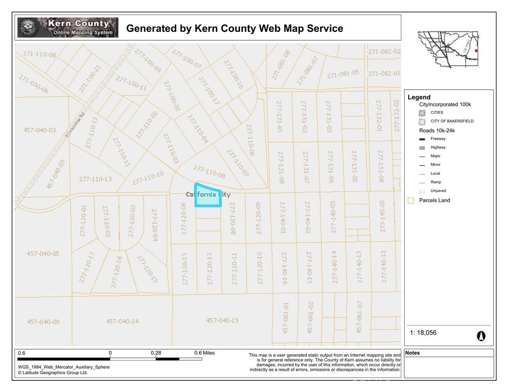 0 Point Avenue California City, CA 93505 - Photo 4 of 4 a black and white photo of a painting