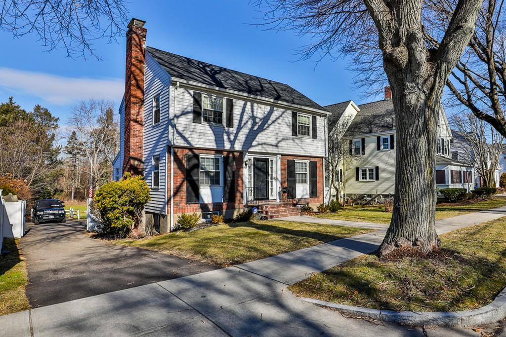 554 Brook Road Milton, MA 02186 - Photo 1 of 22 a view of a house with backyard and sitting area