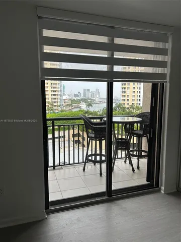 a view of front door