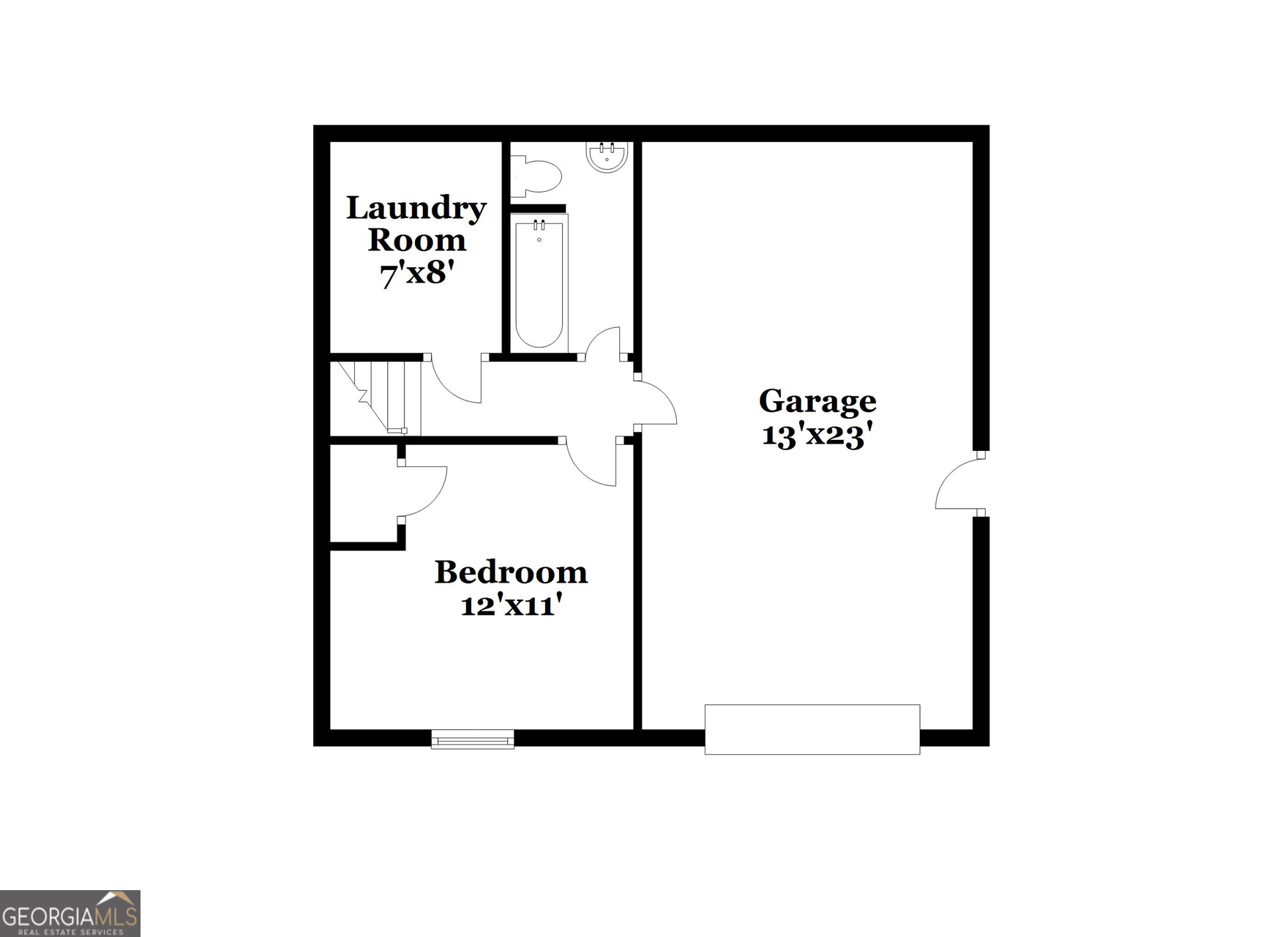 6862 Red Maple Drive Rex, GA 30273 - Photo 18 of 18 a picture of a bench in front of a wall