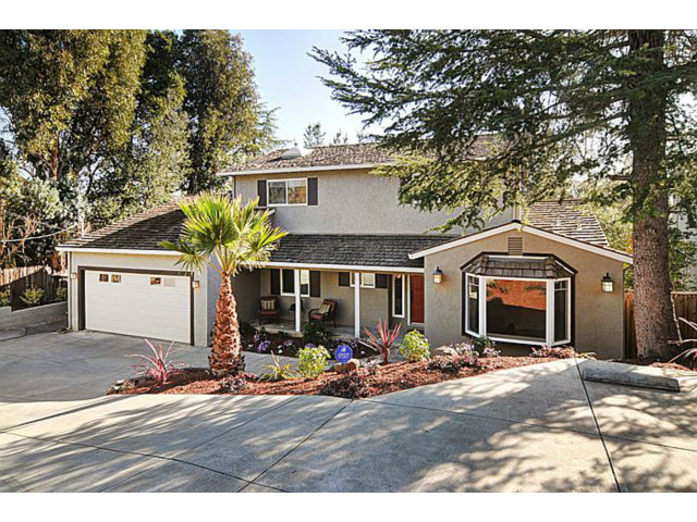 16100 Viewfield Road Monte Sereno, CA 95030 - Photo 1 of 25 a front view of a house with garden