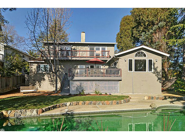 16100 Viewfield Road Monte Sereno, CA 95030 - Photo 23 of 25 a view of a house with a yard