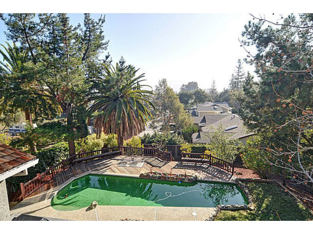 16100 Viewfield Road Monte Sereno, CA 95030 - Photo 25 of 25 a view of a backyard