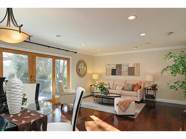 16100 Viewfield Road Monte Sereno, CA 95030 - Photo 5 of 25 a living room with furniture and a large window