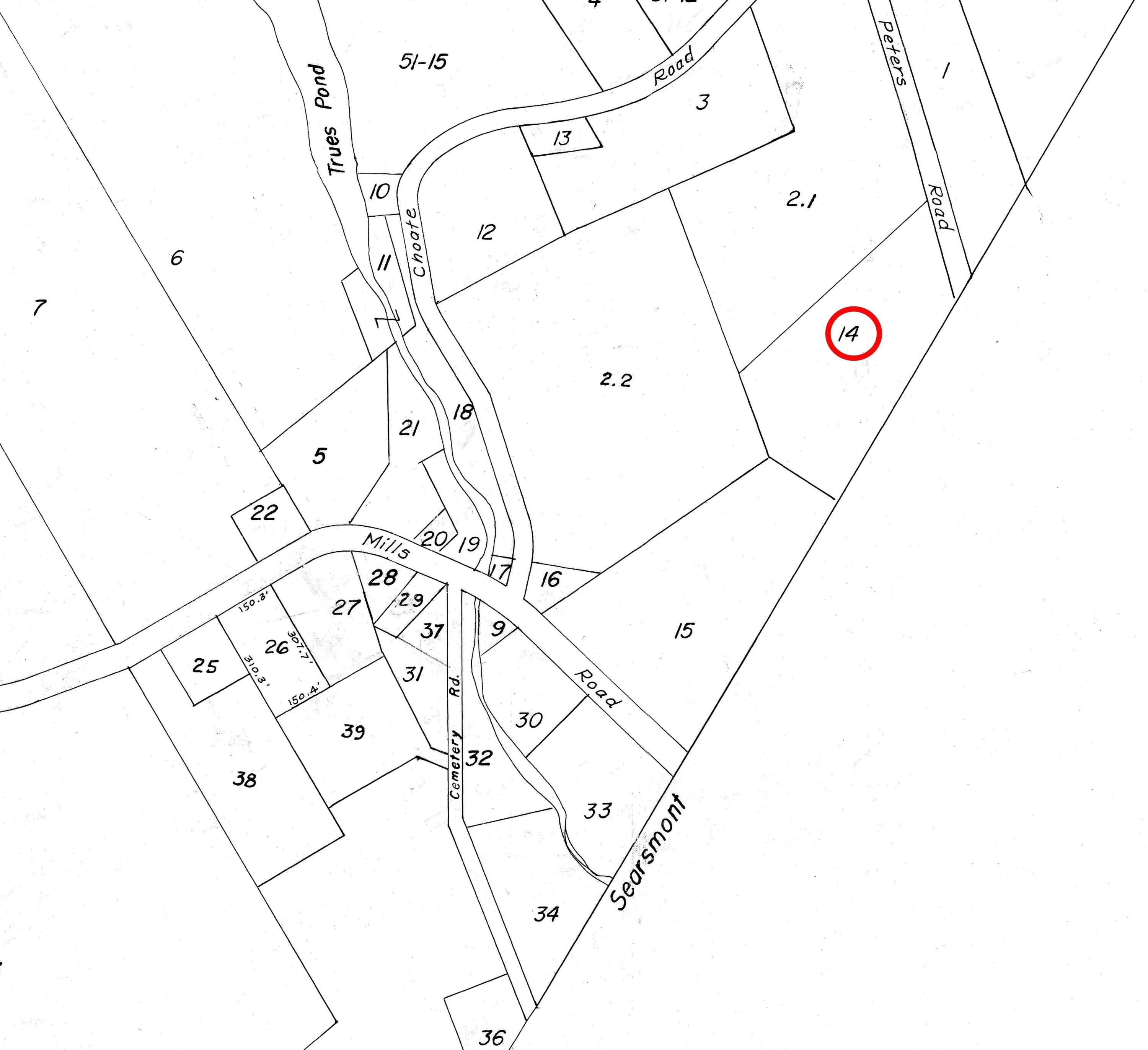 0 Peters Road Montville, ME 04941 - Photo 3 of 7 Tolman Lot Map 53 Lot 14