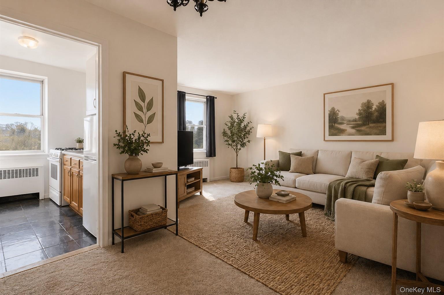 485 Bronx River Road, Unit B64 Yonkers, NY 10704 - Photo 7 of 11 Virtually staged for illustration purposes. Furniture and décor are digitally added.