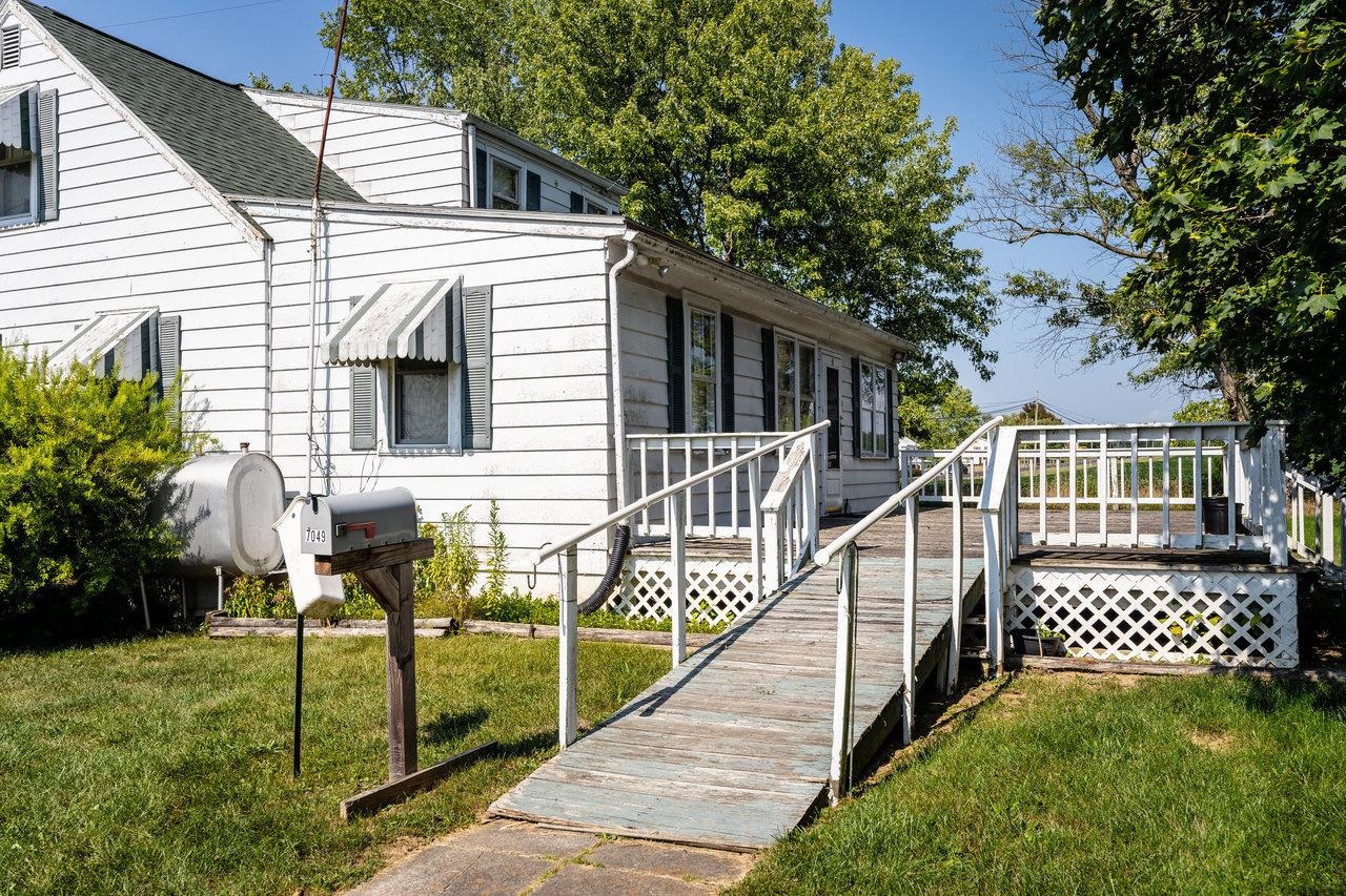7049 Cross Keys Road Mount Crawford, VA 22841 - Photo 39 of 49 a view of a house with backyard and porch