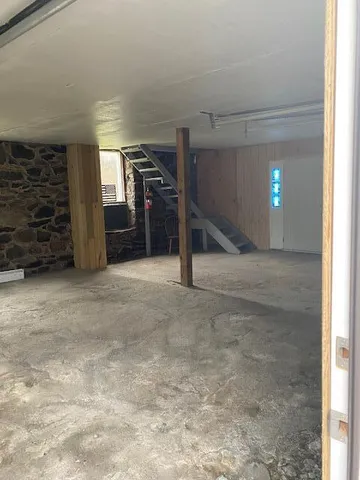 a view of a swimming pool with a backyard