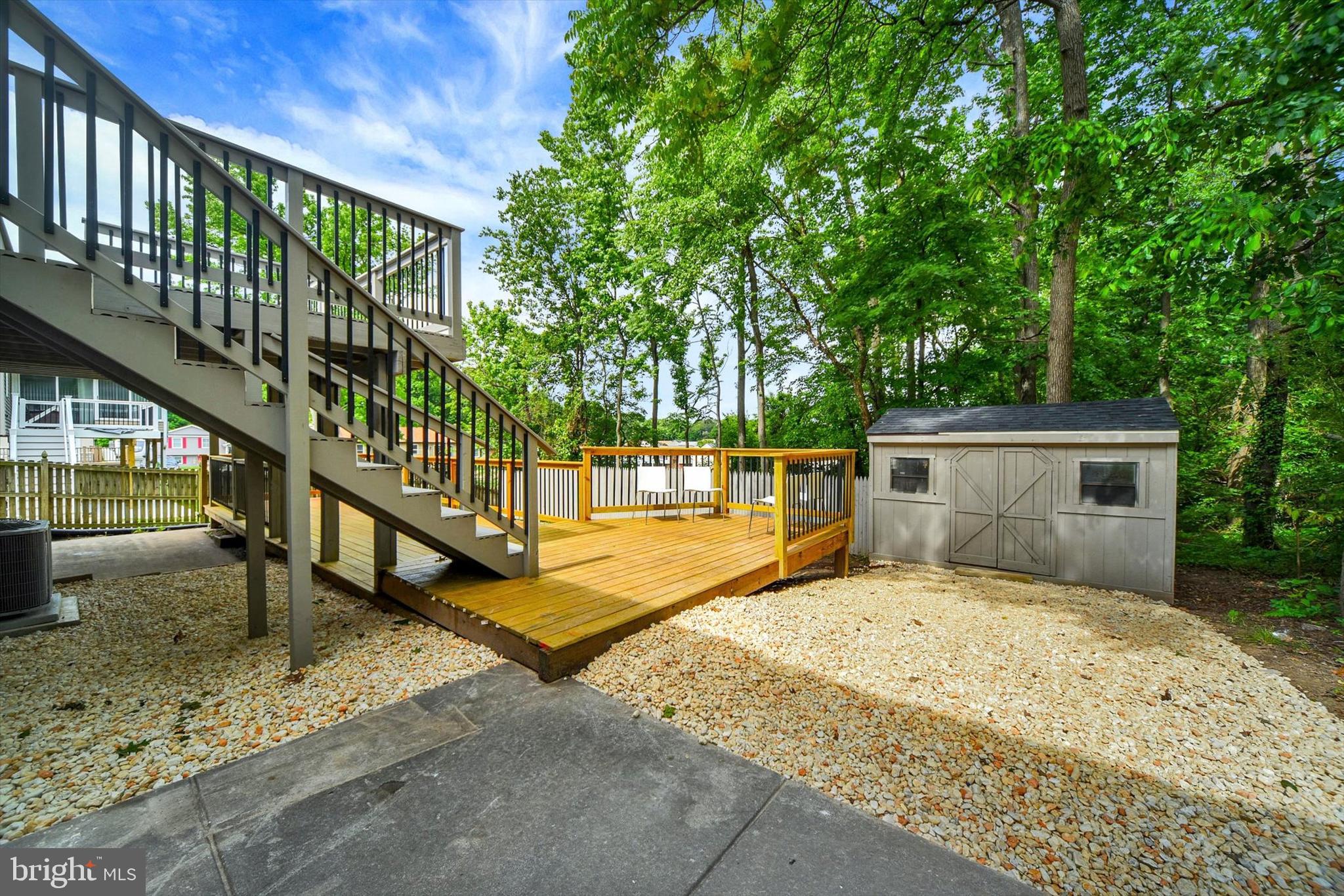 220 Sandhill Road Baltimore, MD 21221 - Photo 27 of 30 a view of a swimming pool with deck and a backyard