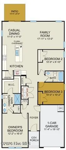 $305,360 | 7091 Woodline Drive, Sunset Beach, NC 28468