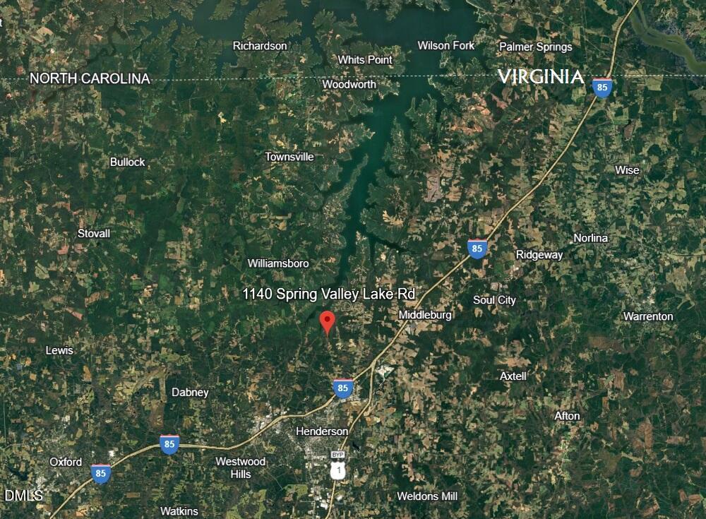 1140 Spring Valley Lake Road Henderson, NC 27537 - Photo 5 of 6 google earth 4