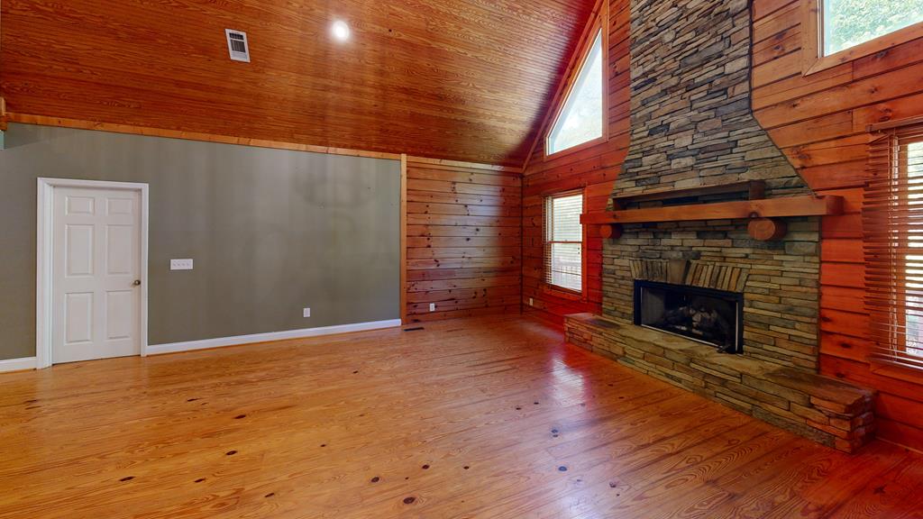 231 Mountain Shadows Road Hamilton, GA 31811 - Photo 8 of 53 Stone hearth with gas logs