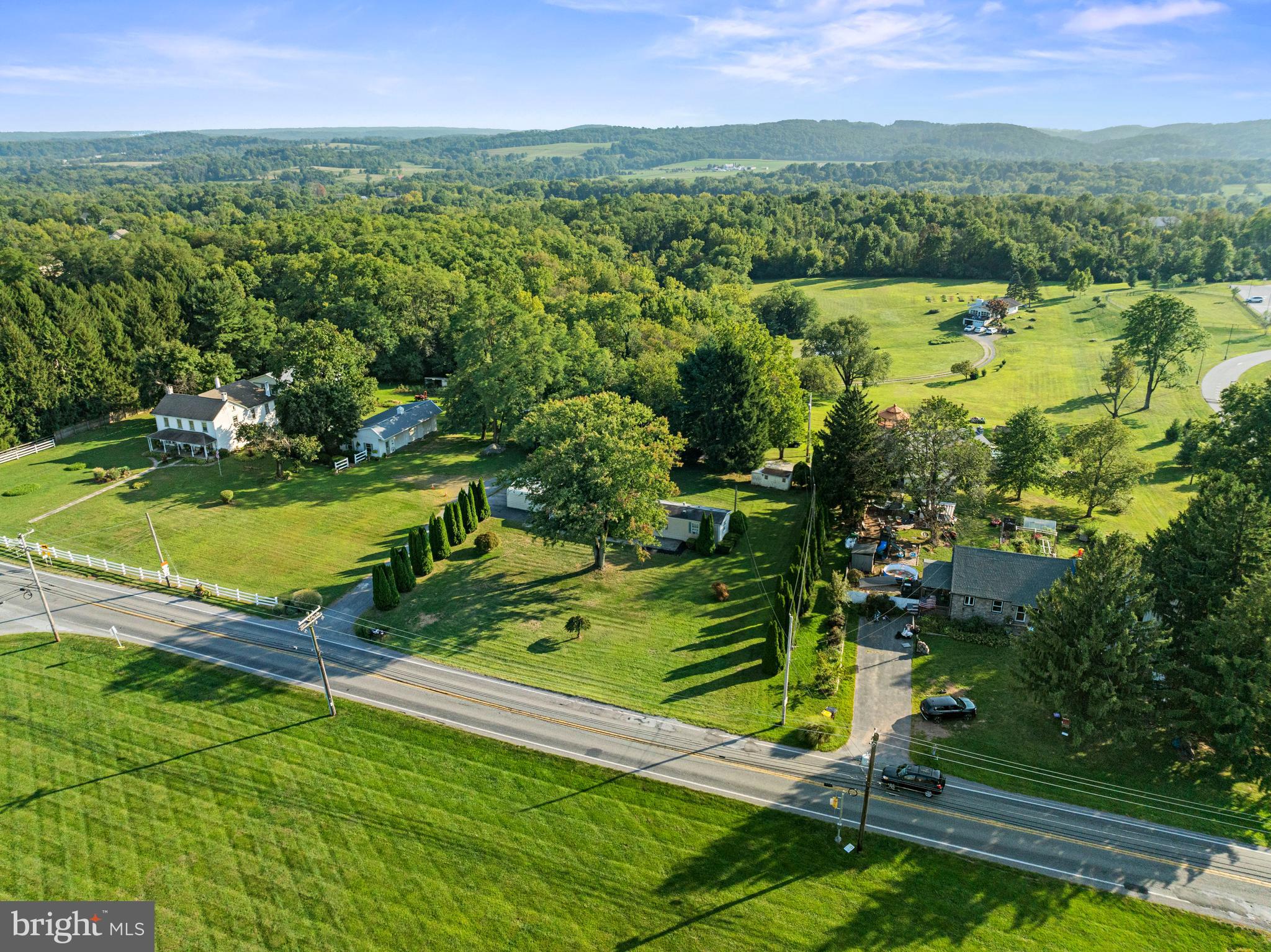 334 Ridge Road Spring City, PA 19475 - Photo 31 of 34 an aerial view of a houses with a yard