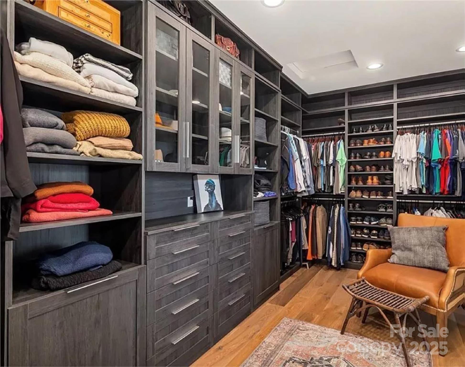 9490 Sherrills Ford Road Terrell, NC 28682 - Photo 11 of 24 a view of walk in closet with clothes and shoes