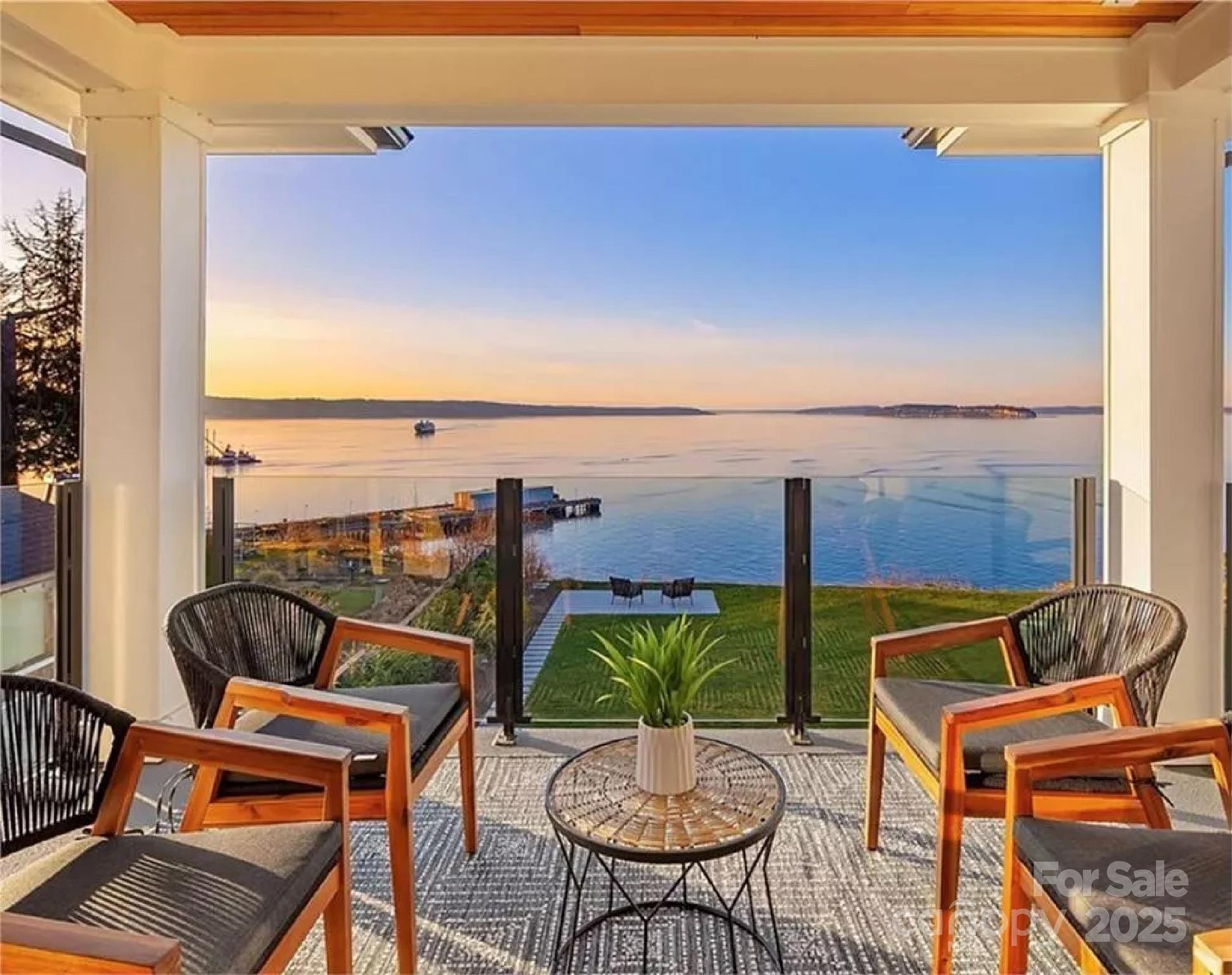 9490 Sherrills Ford Road Terrell, NC 28682 - Photo 7 of 24 a view of a chairs and table on the terrace