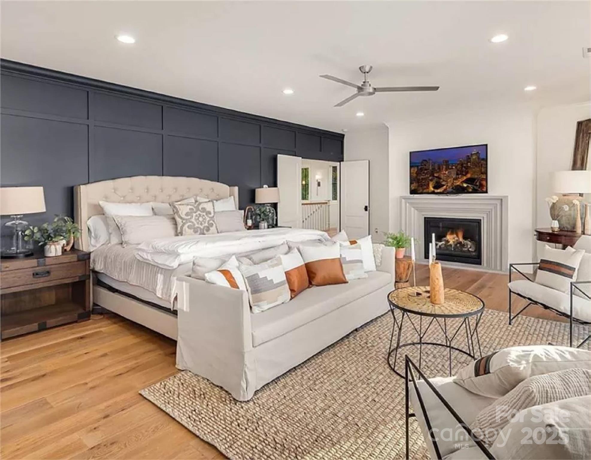 9490 Sherrills Ford Road Terrell, NC 28682 - Photo 9 of 24 a living room with furniture and a fireplace