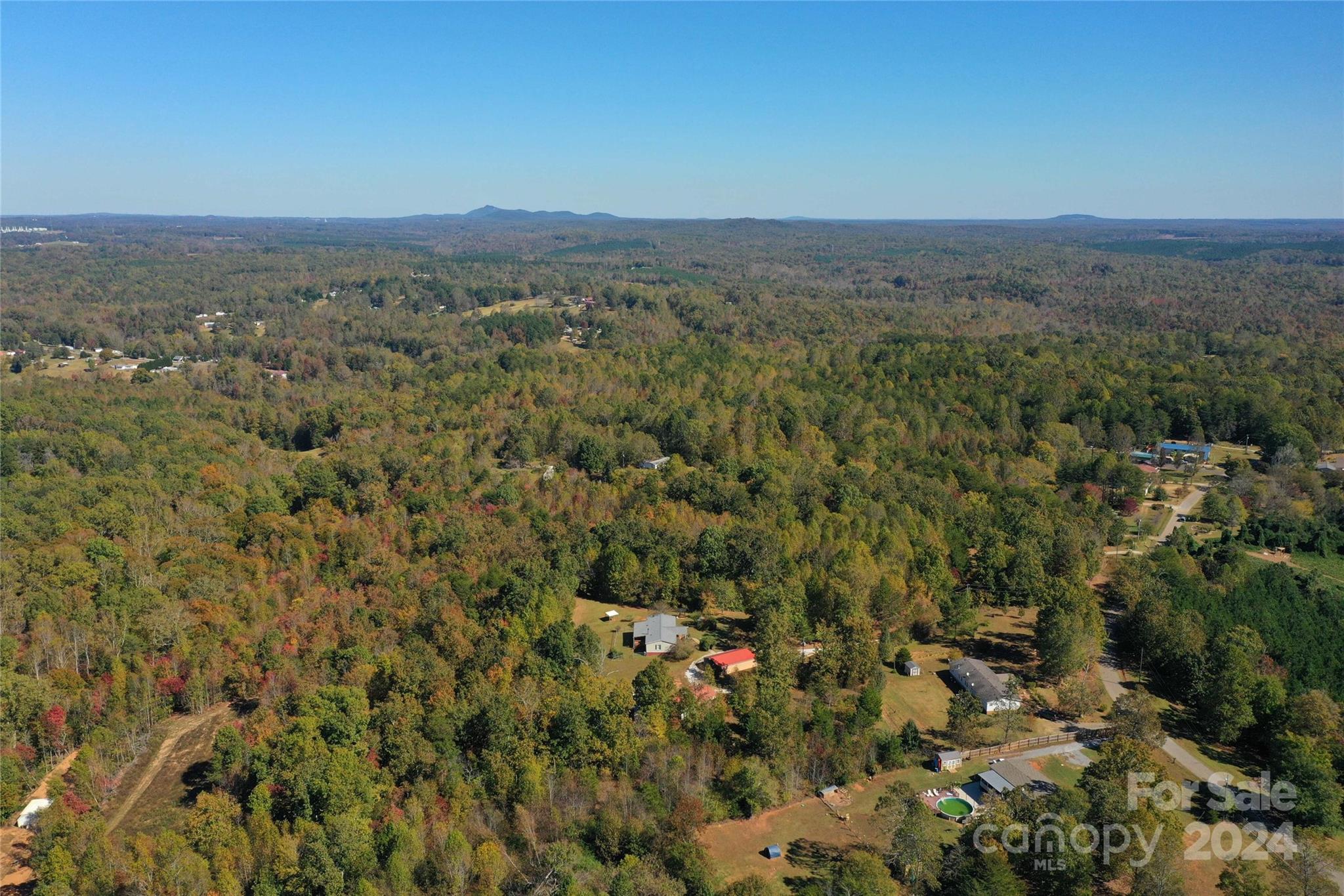 126 Tyler Lee Road Blacksburg, SC 29702 - Photo 6 of 10 an aerial view of residential house with green space