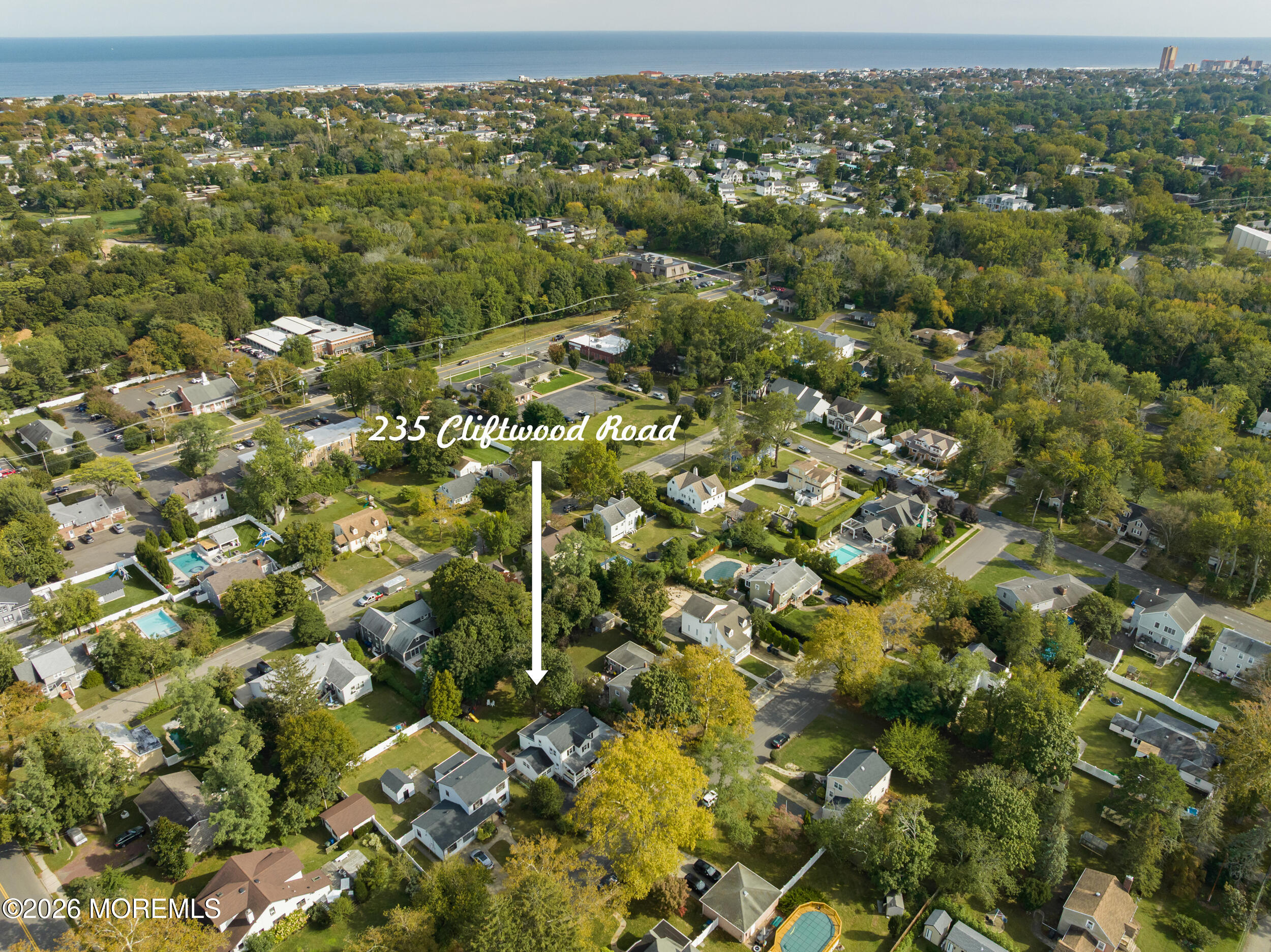 235 Cliftwood Road Oakhurst, NJ 07755 - Photo 43 of 50 43 Drone 2