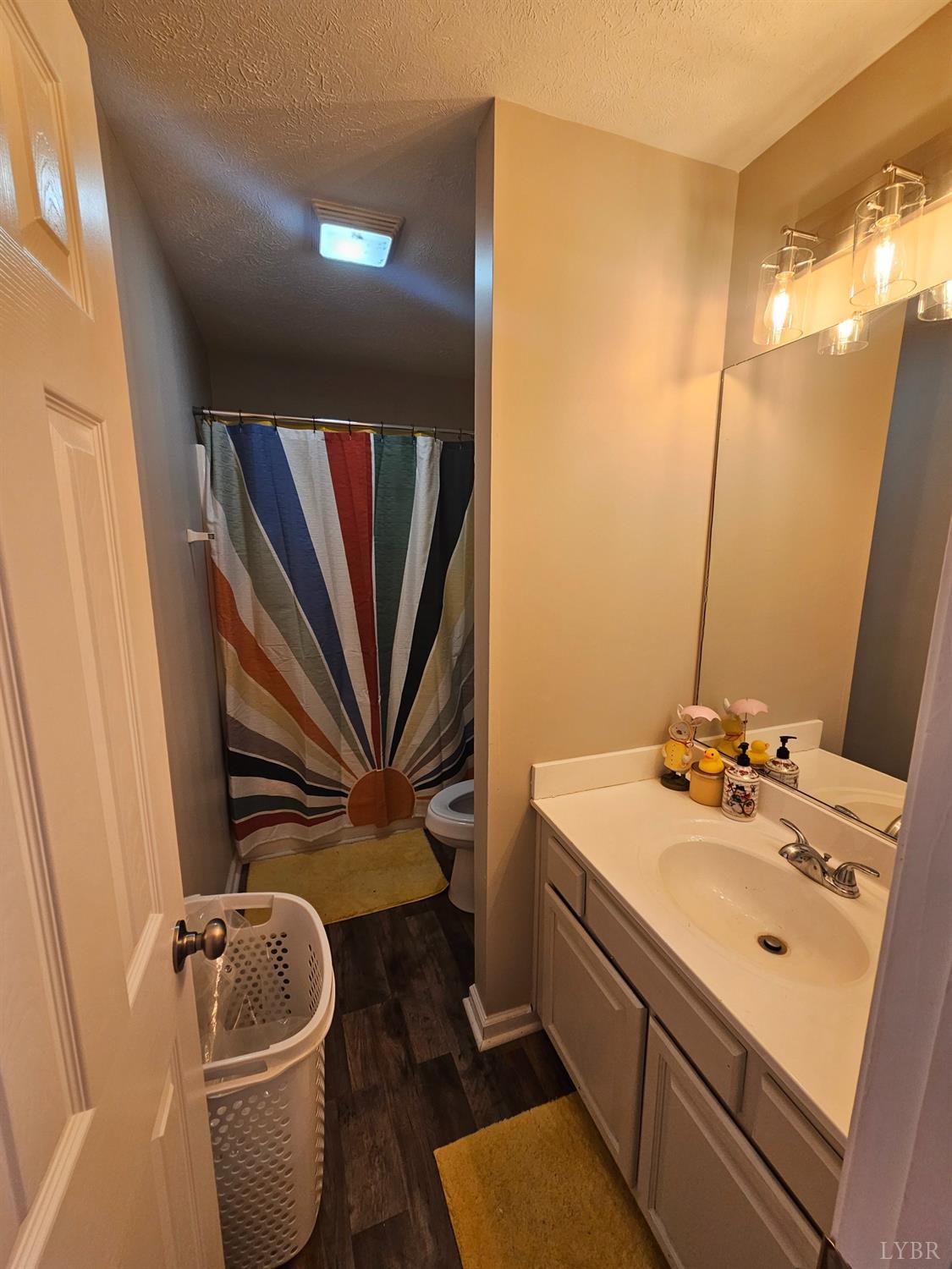 1390 Jacobs Road Hurt, VA 24563 - Photo 23 of 30 a bathroom with a sink toilet and mirror