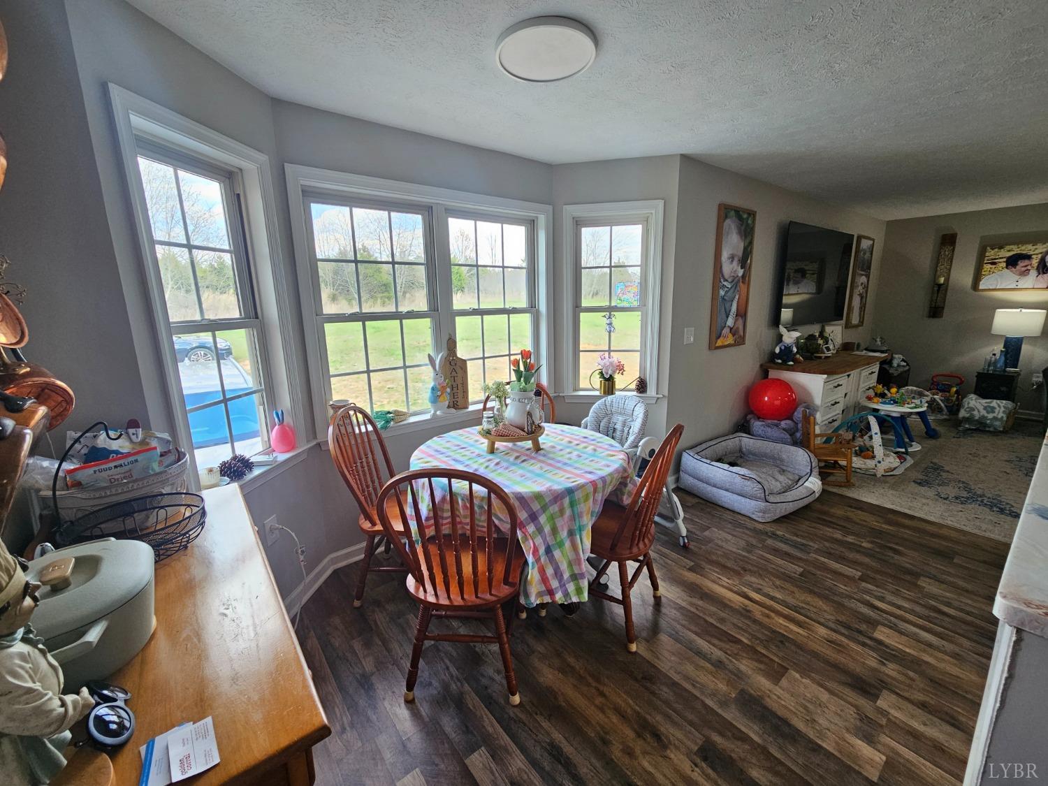 1390 Jacobs Road Hurt, VA 24563 - Photo 8 of 30 a view of a dining room with furniture window and wooden floor