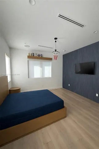 a view of bedroom and window