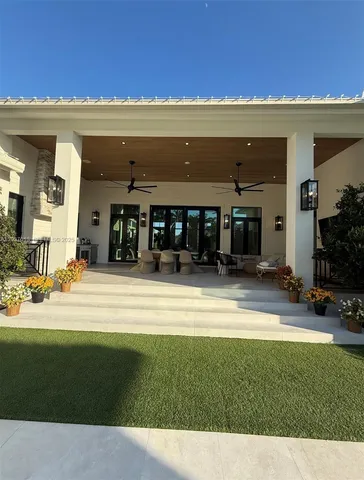 a view of a house with a swimming pool