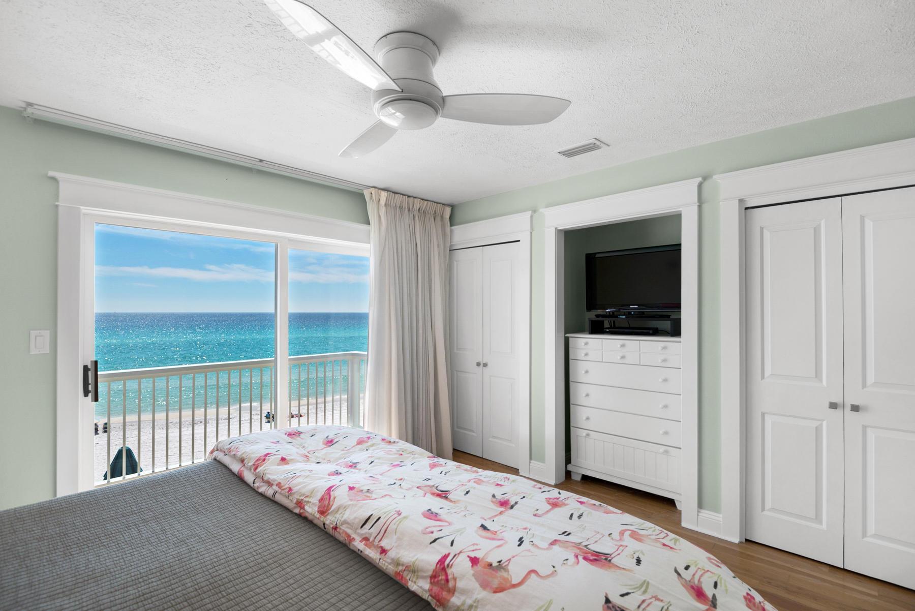 681 Eastern Lake Road, Unit 3 & 4 Santa Rosa Beach, FL 32459 - Photo 55 of 65 a bedroom with a bed and a window