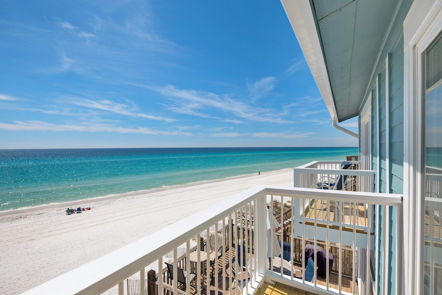 681 Eastern Lake Road, Unit 3 & 4 Santa Rosa Beach, FL 32459 - Photo 56 of 65 a view of balcony with furniture