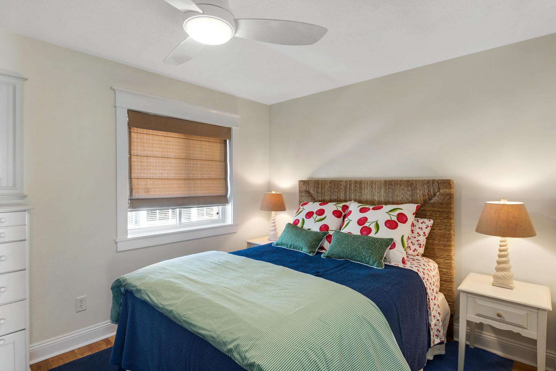 681 Eastern Lake Road, Unit 3 & 4 Santa Rosa Beach, FL 32459 - Photo 59 of 65 a bedroom with a bed and a window