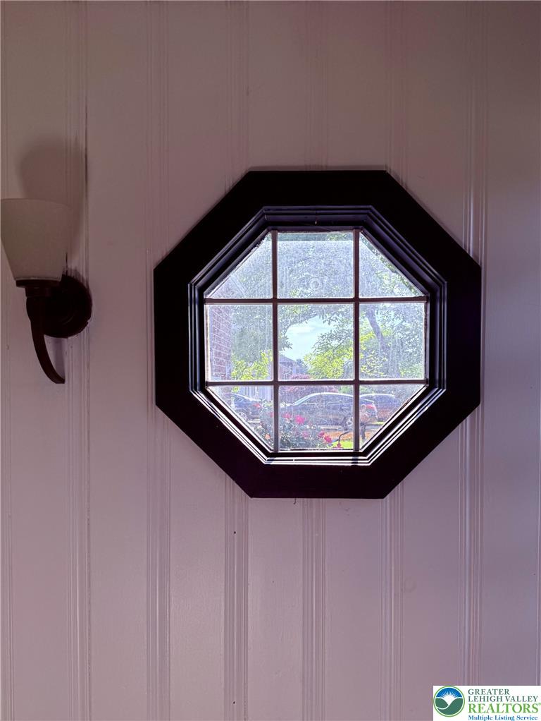 1275 Macada Road Bethlehem, PA 18017 - Photo 76 of 87 An inviting octagonal window provides a glimpse of the peaceful outdoors.