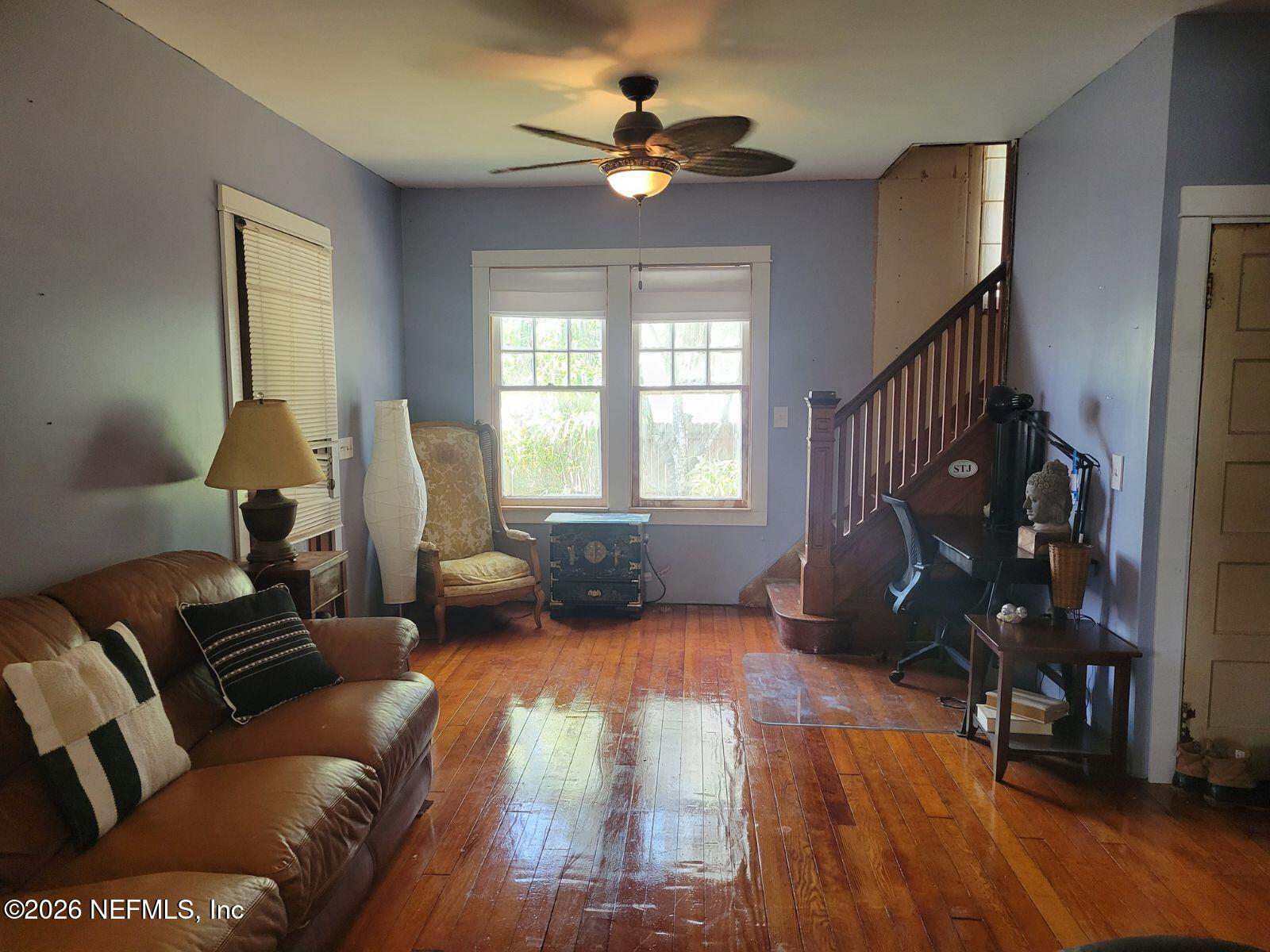 216 Summit Street Crescent City, FL 32112 - Photo 23 of 46 a living room with furniture and a hard wood floor